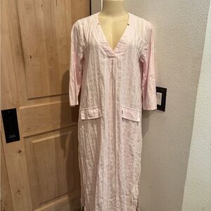 Pomander Place Tuckernuck  Pink Carolina caftan  Women's Sz small